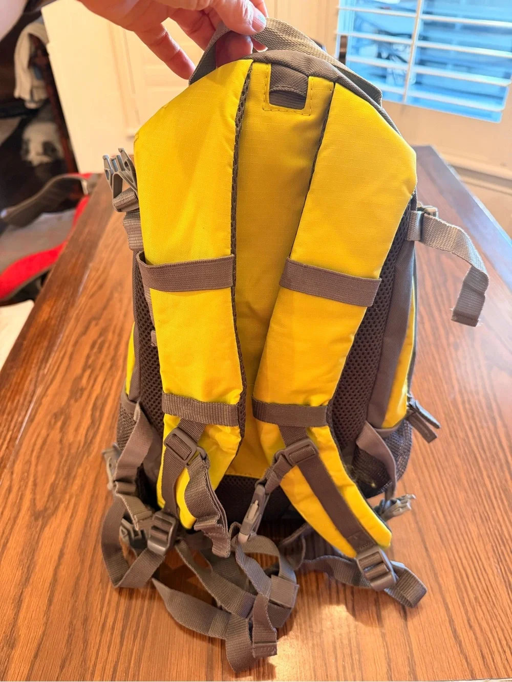 Outdoor Products Men’s Yellow and Gray 13L Daypack Backpack
